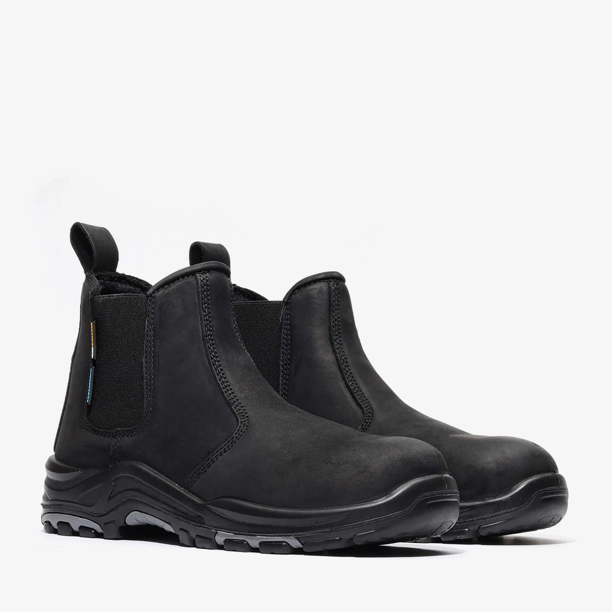 Water Proof Genuine Leather Chelsea Boots - Black