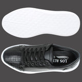 Genuine Caiman Belly Skin Sneakers - Black