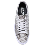 Genuine Full Python Skin Sneakers - Natural